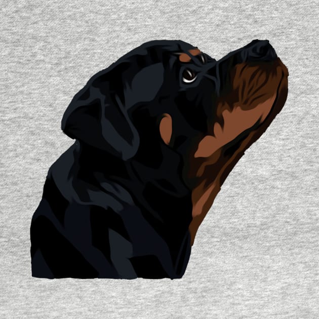 Rottweiler my best friend by Freedomink